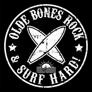 Olde Bones Rock & Surf Hard Men's T-Shirt
