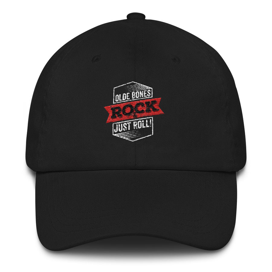 Just Roll Hat | Olde Bones Rock retro style rock & roll hats, vintage inspired ballcaps, rock and roll caps