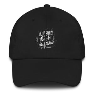 Rock & Roll Slow Hat | Olde Bones Rock retro style rock & roll hats, vintage inspired ballcaps, rock and roll caps