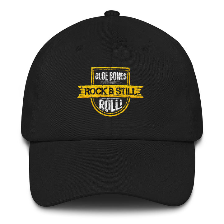 Rock & Still Roll Hat | Olde Bones Rock retro style rock & roll hats, vintage inspired ballcaps, rock and roll caps